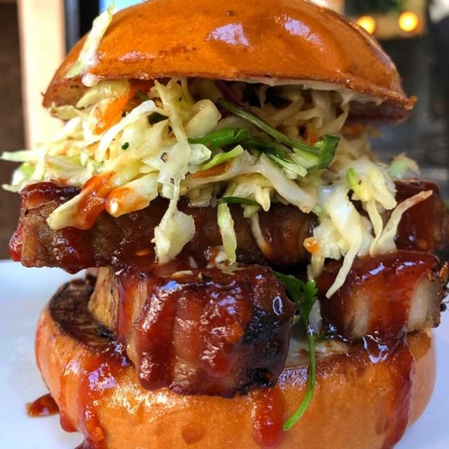 Pork Belly Sandwich.