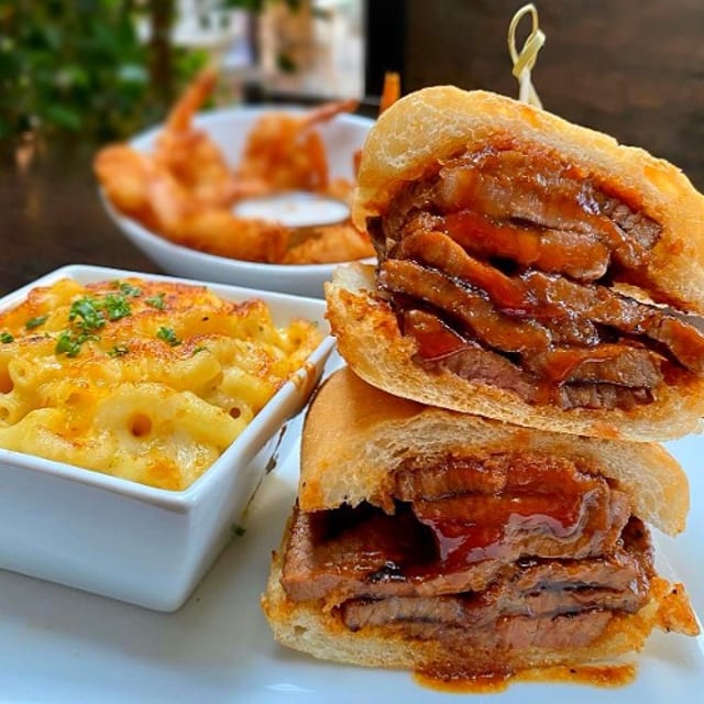 Tri Tip Sandwich.