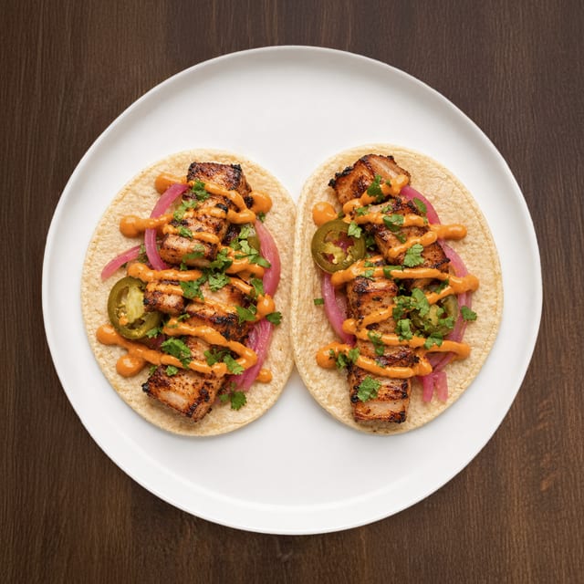 Pork Belly Tacos.