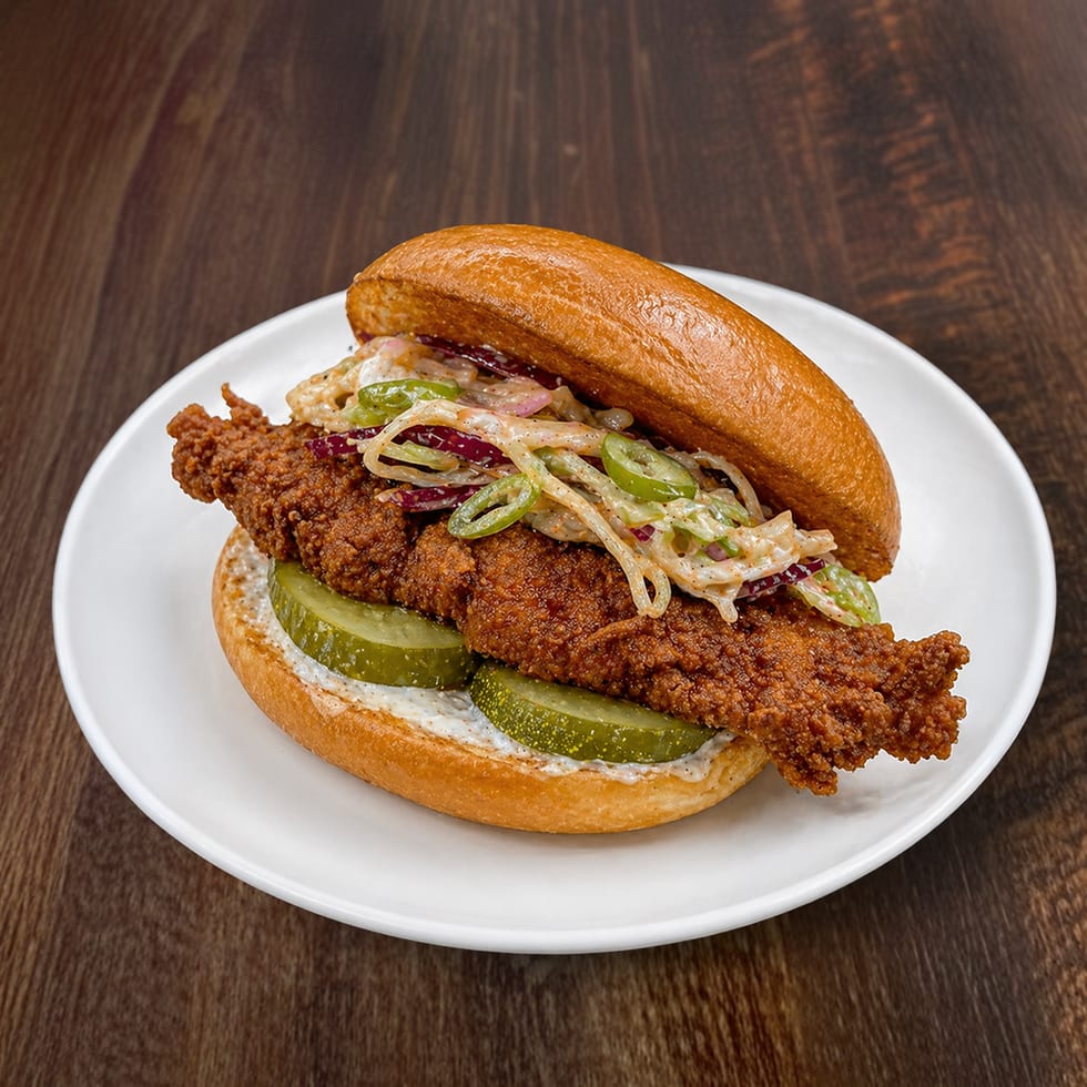 Fried Chicken Sandwich.