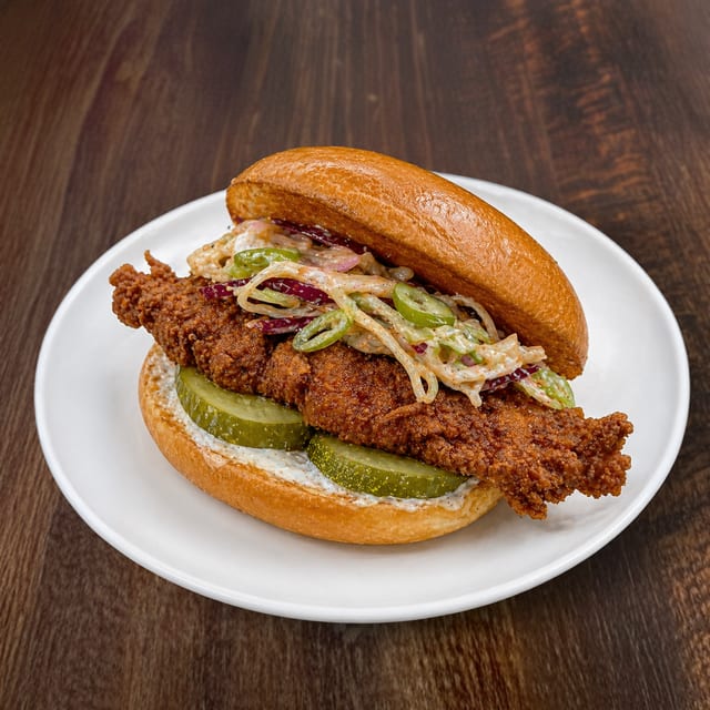 Fried Chicken Sandwich.