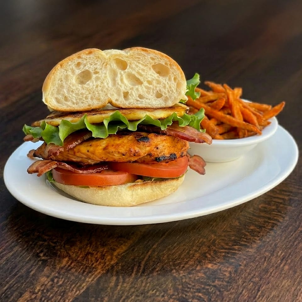 Chicken BLT Sandwich.
